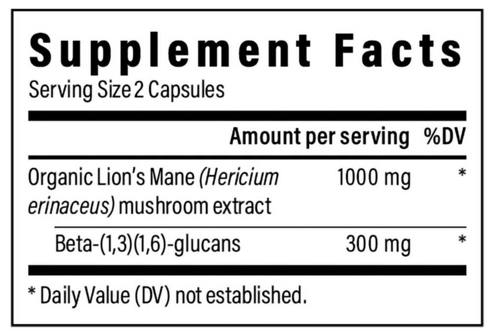Real Mushrooms Organic Lion&