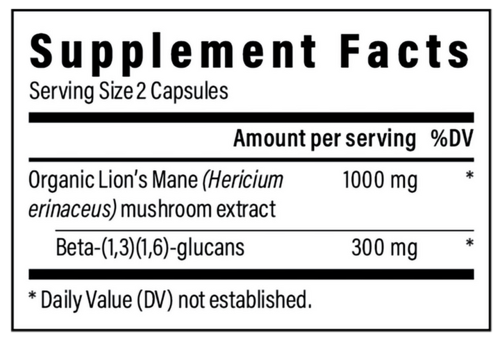Real Mushrooms Organic Lion&