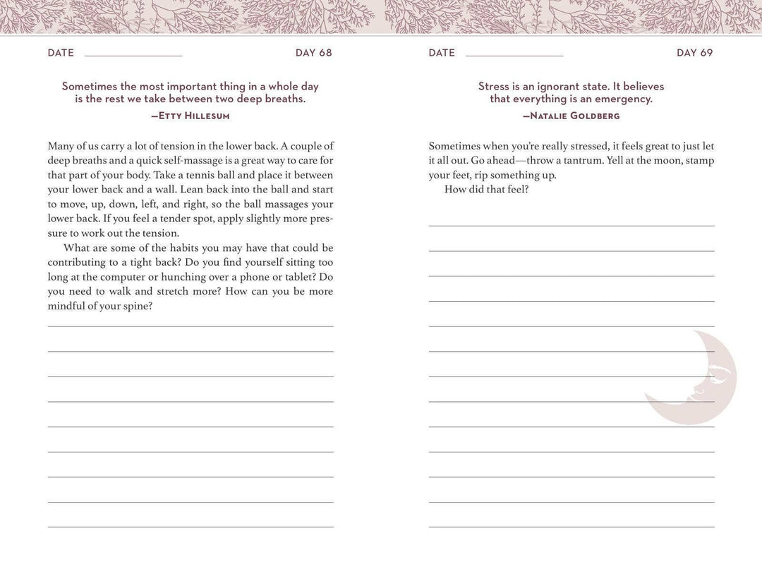 Self-Care Journal: 366 Prompts to Help Nurture &amp; Recharge