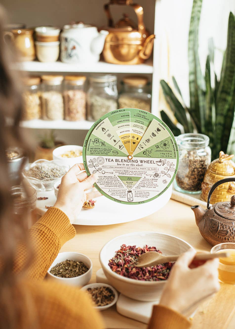 Tea Blending Wheel
