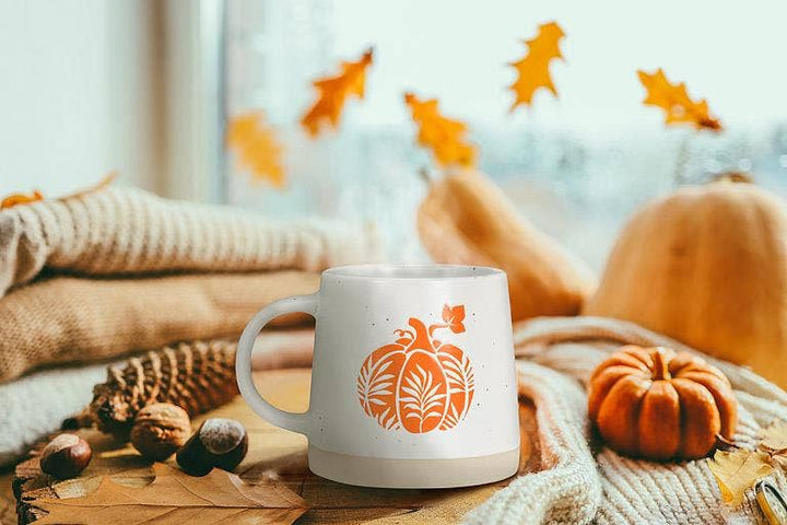 Pumpkin Mug Wide