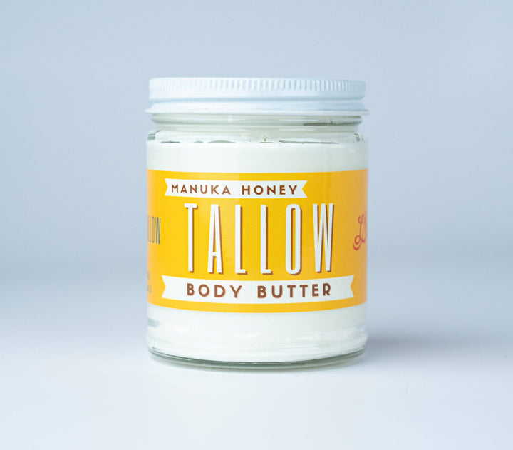 9oz Manuka Honey &amp; Rosehip Tallow Body Butter