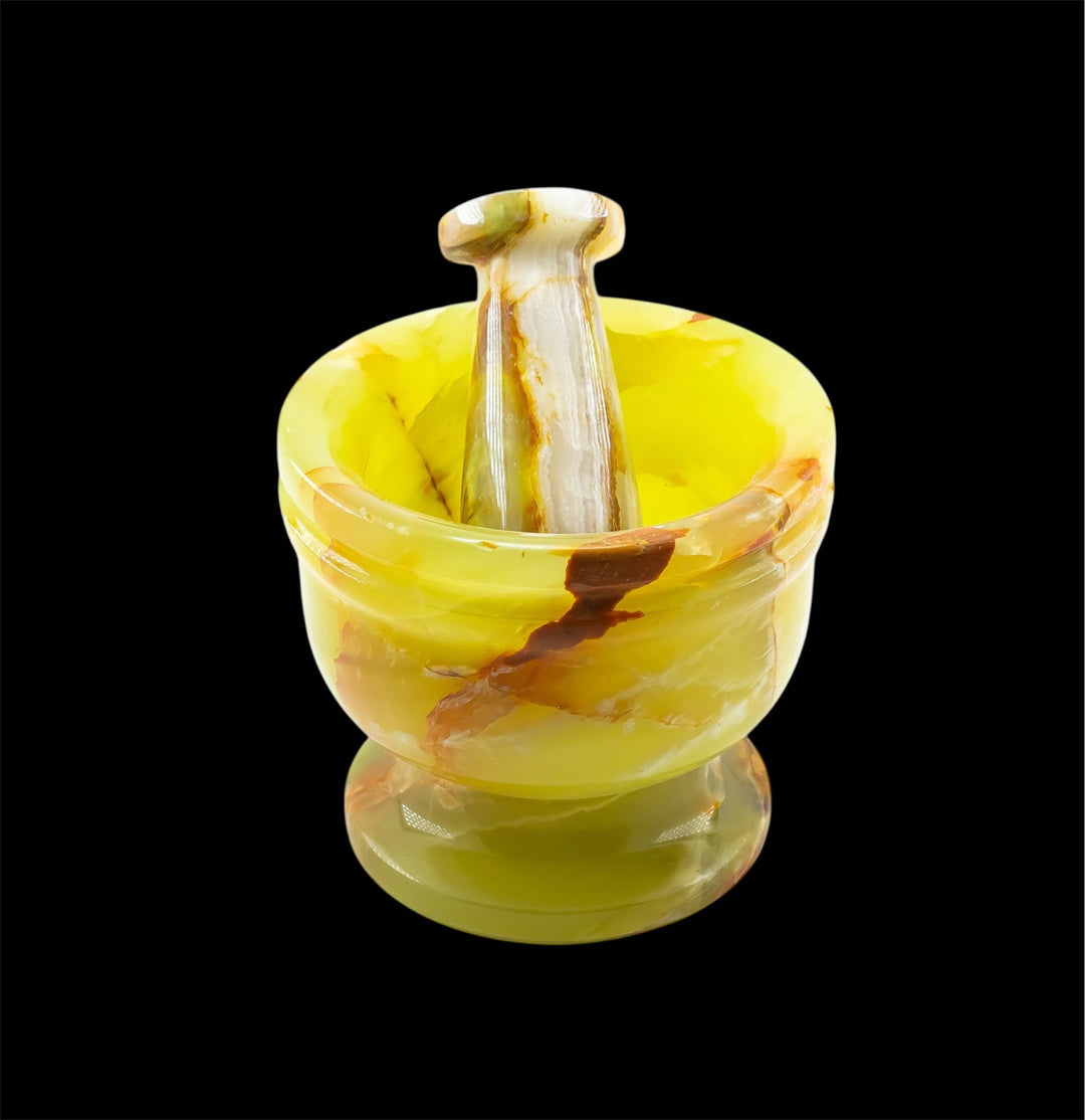 Onyx Mortar and Pestle 4inch