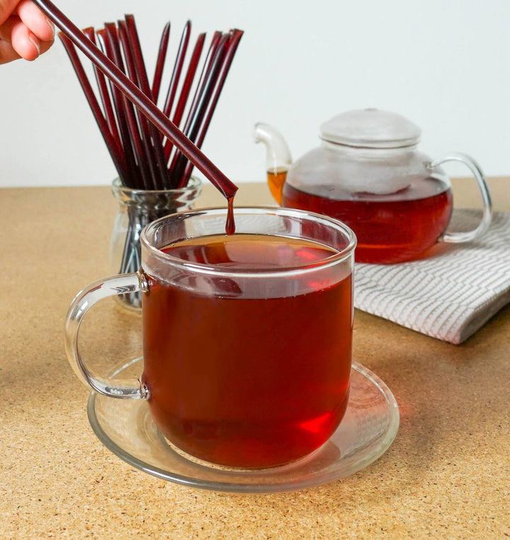 Elderberry Infused Honey Sticks