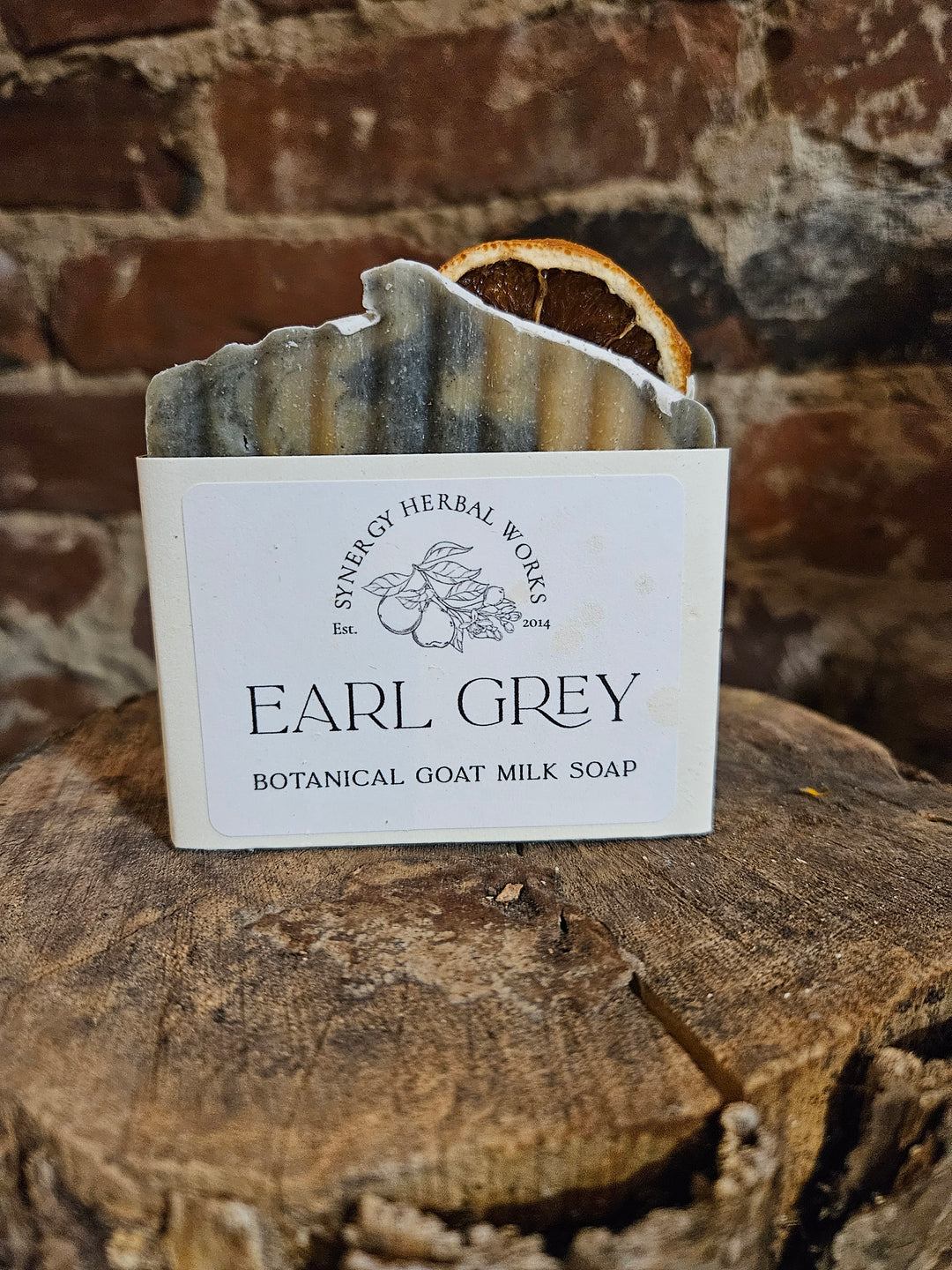 Earl Grey Goat Milk Soap - Natural Handmade Bar