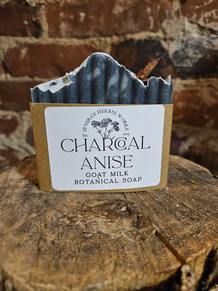 Charcoal Anise Goat Milk Soap