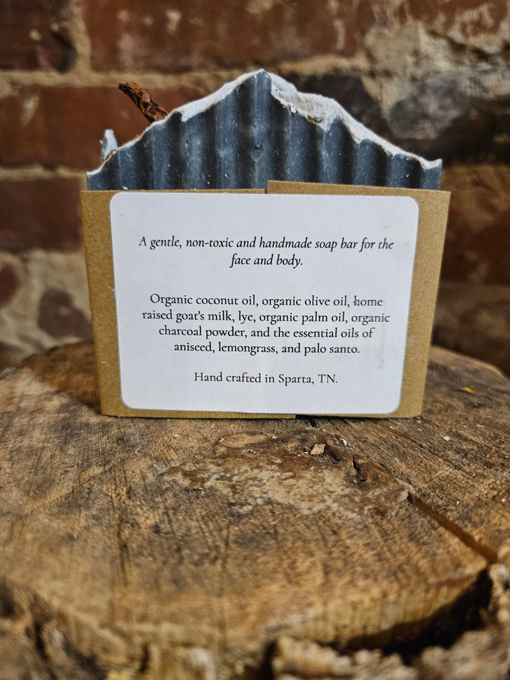 Charcoal Anise Goat Milk Soap